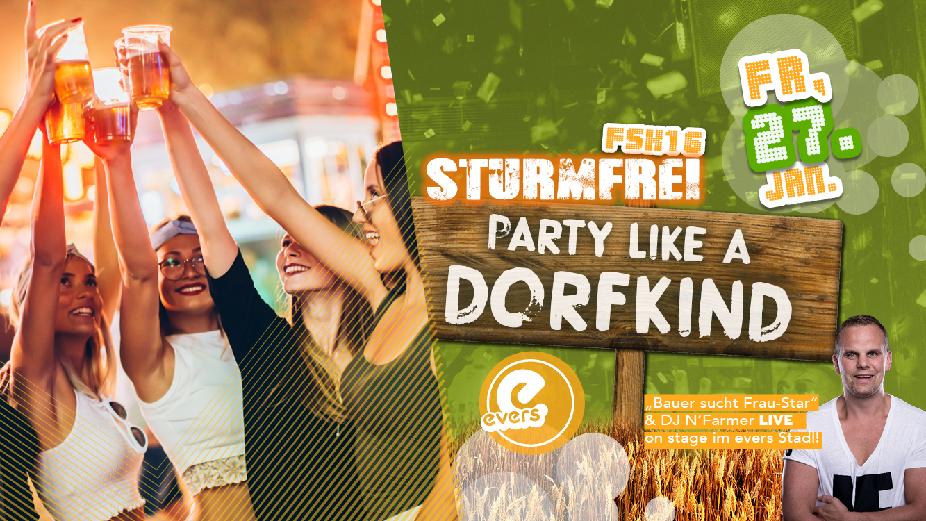 STURMFREI Party like a Dorfkind | FR 27.01.