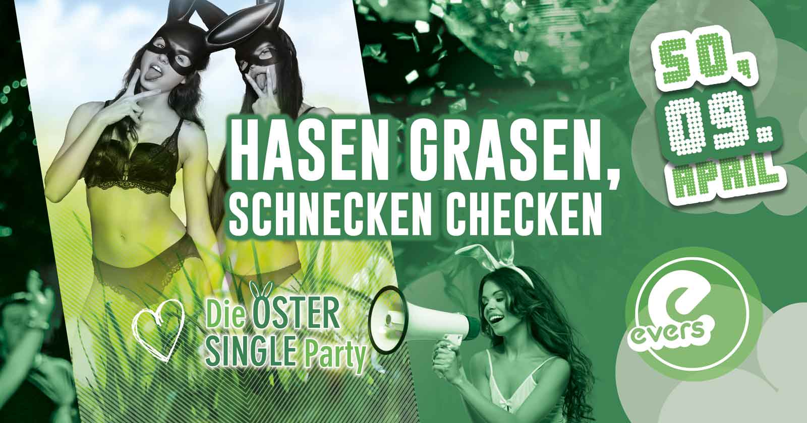 Hasen grasen - Schnecken checken - die OSTER Single Party | SO 09.04.