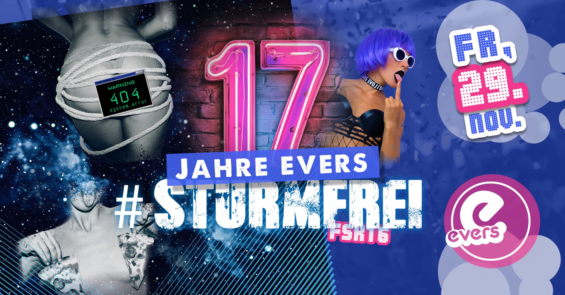 17 Jahre evers // Sturmfrei edition