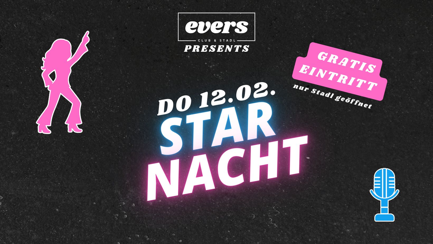 Starnacht DO 12.02. Sonderöffnungstag